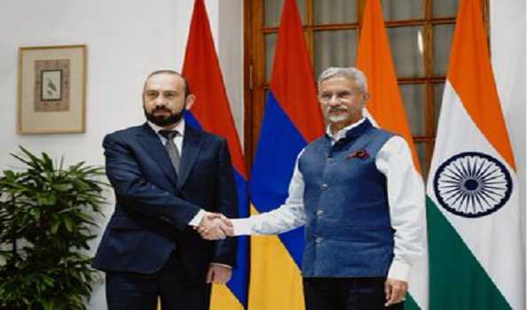 EAM Jaishankar holds bilateral talks with visiting Armenian FM