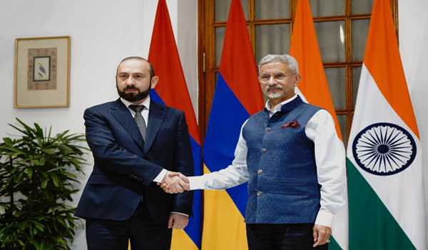 EAM Jaishankar discusses bilateral trade, connectivity with visiting Armenian FM