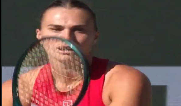 Sabalenka beats Bronzetti to reach Indian Wells last 16