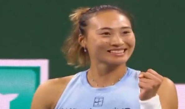 Zheng Qinwen of China into Indian Wells quarterfinals