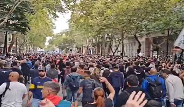About 150 people detained during protests in Buenos Aires: Minister