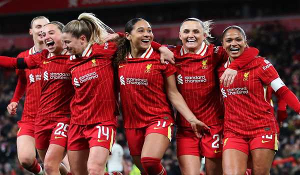 Liverpool stun Man Utd to seal first WSL win at Anfield