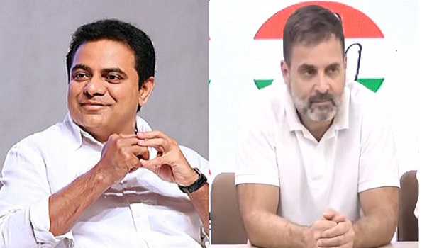 Cong bans protests at Osmania University; KTR accuses Rahul Gandhi & Cong of hypocrisy