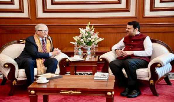Maha: CM meets Bill Gates