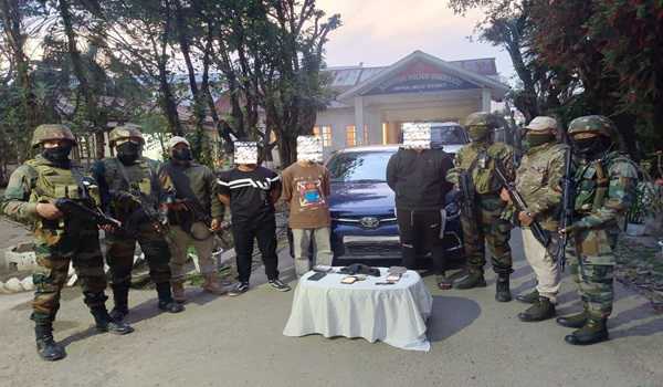 Seven, including five militants, nabbed in Manipur