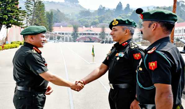 Chief of Army Staff visits MRC Wellington
