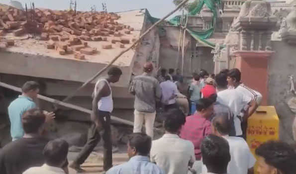 Telangana: Six-storey building under construction collapses in Bhadrachalam