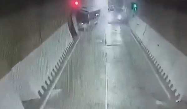 17 injured as SRTC bus overturns inside Navyug tunnel along Jammu Srinagar highway