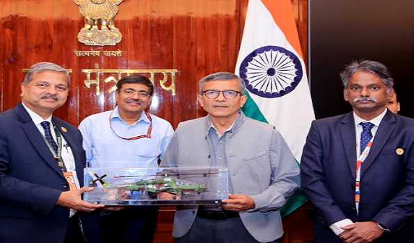 MoD signs Rs 62,700 cr contracts with HAL for supply of 156 Light Combat Helicopters