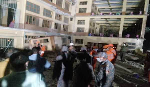 Operation Brahma: NDRF team begins rescue ops at U hla thein monastery in Mandalay