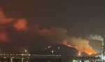 Wildfire in Japan's Okayama continues to spread