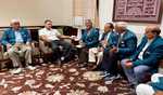 Rahul Gandhi meets retd CAPF personnel