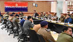 IGP Kashmir reviews security arrangements ahead of coming festivals and Amarnath Yatra