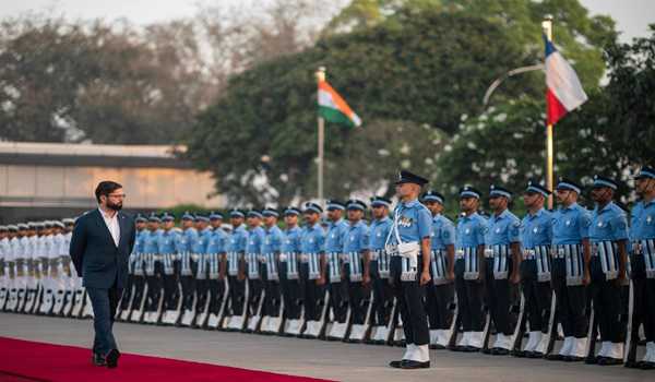 Chilean President Gabriel Boric arrives on first state visit, to hold talks with PM Modi