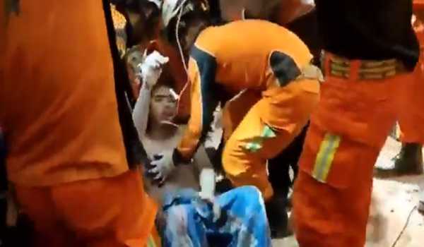 Man rescued in Myanmar