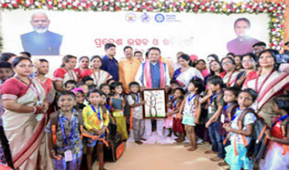 Odisha CM launches "Shishu Batika" for Pre-Primary children