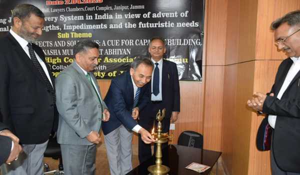 Contribute in fighting drug menace: J&K Chief Justice to legal fraternity