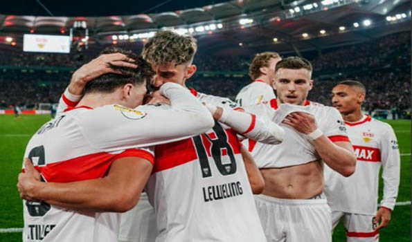 Stuttgart powers past Leipzig to reach German Cup final