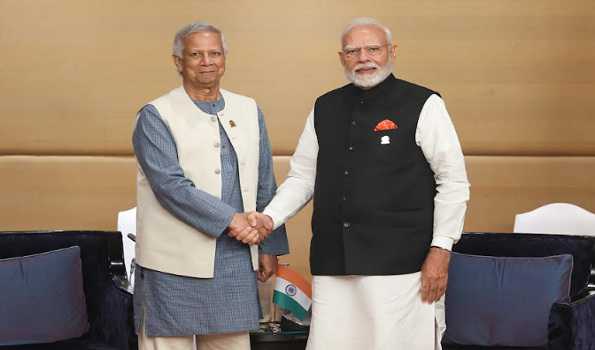 PM Modi holds first bilateral with Yunus, raises concerns about safety of Hindu minorities, anti-India rhetoric