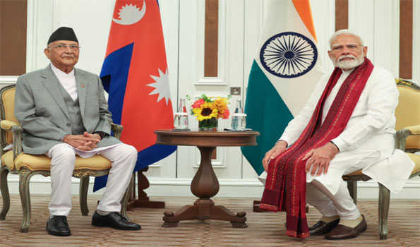 PM Modi, Nepal PM KP Sharma Oli hold talks in Bangkok, discuss energy, connectivity