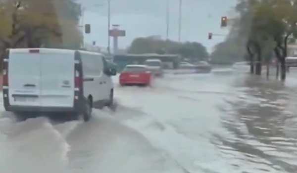 Tornado brings down warehouse, killing 3 in Spain