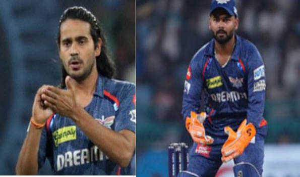 Pant fined for slow over-rate; Digvesh penalised for code breach in match against MI