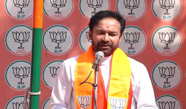 K Reddy unfurls BJP flag on Foundation Day, calls for strengthening party in Telangana