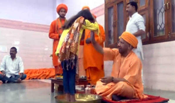 Yogi leads Shri Ram Janmotsav celebrations at Gorakhnath temple