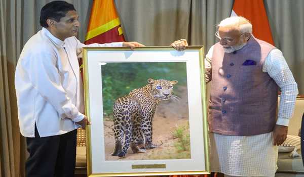 SL opposition leader Sajith Premadasa tells the story behind photo of leopard he presented PM Modi