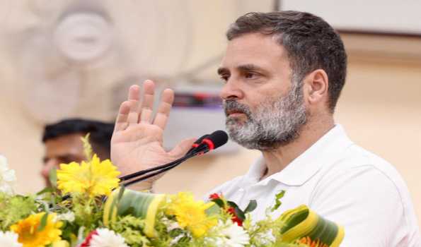 Rahul demands caste census, abrogation of 50 percent reservation limit