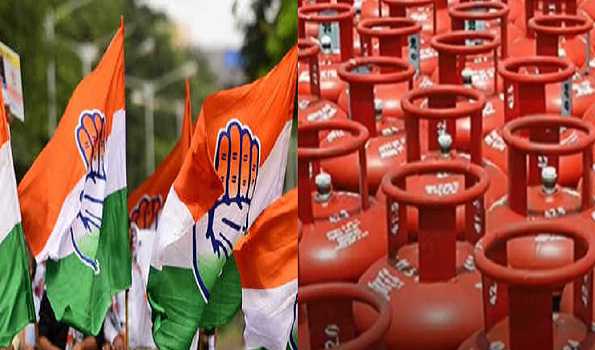 Cong slams govt for Rs 50 hike in LPG cylinder