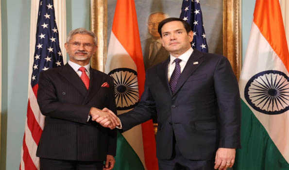 Amid US tariffs, EAM Jaishankar, US Secy of State Marco Rubio discuss early conclusion of BTA