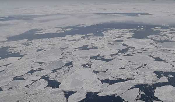 Arctic sea ice hits record low for March: report