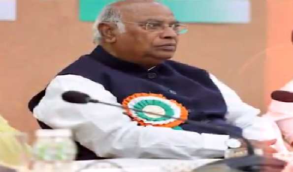 Communal division being used to distract from core issues, alleges Kharge