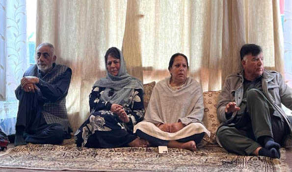 PDP leaders slam silence of JK government over Waqf Act