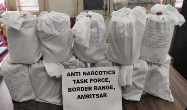 Punjab: ANTF arrest drug smuggler with 18kg Heroin worth Rs 126 crore