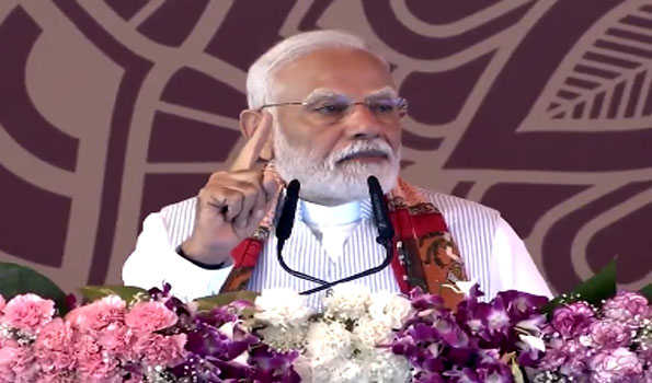 India moving ahead with development and heritage together: PM