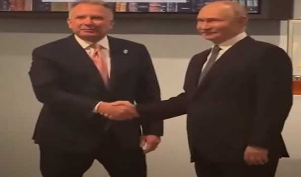Putin meets with U.S. special envoy for Ukraine talks
