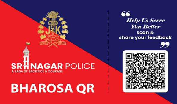 Srinagar Police launches QR code-based feedback system to enhance trust