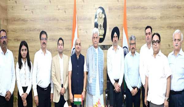 Under PM Modi, and HM Shah we are committed to advancement of industrial sector in J&K : LG