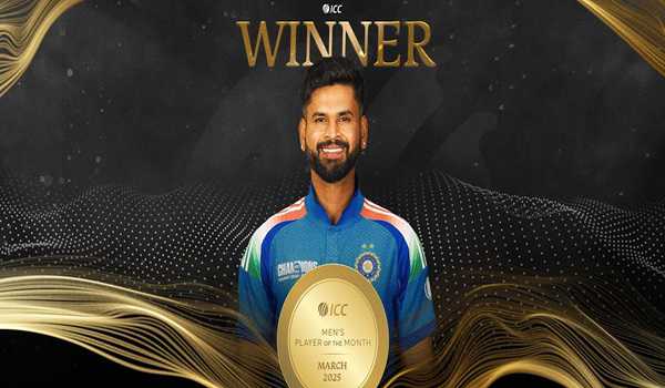 Shreyas Iyer named ICC Player of Month for March