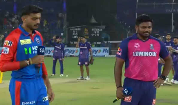 IPL 2025 : RR field first against DC at Arun Jaitley Stadium