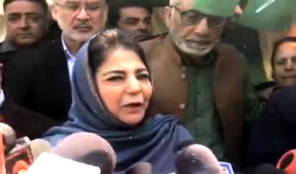 Not surprised by Dulat’s revelation on Farooq Abdullah backing Art 370 abrogation: Mehbooba Mufti