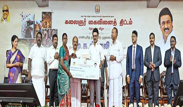 Stalin launches DMK govt's flagship KKT scheme