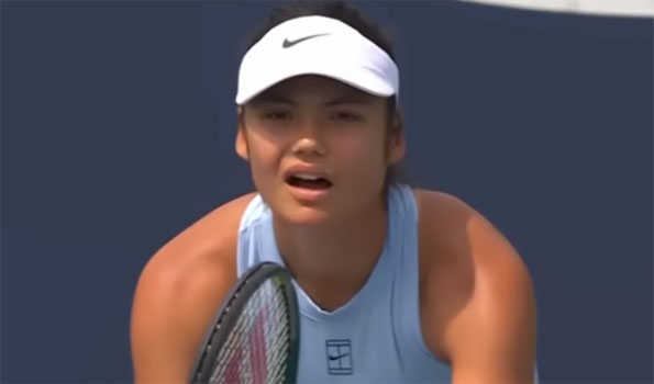 Raducanu happy with informal coaching set-up