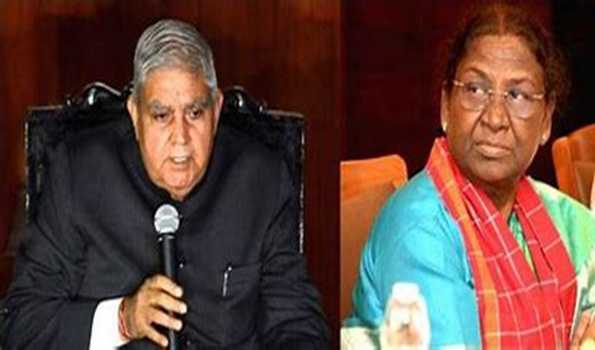 Prez Murmu, VP Dhankhar condemn terrorist attack on tourists in Pahalgam