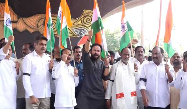 Union Minister Kishan Reddy flays Pahalgam attack, calls for protests
