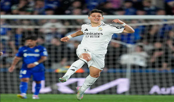 La Liga: Real Madrid win at Getafe to narrow gap on Barca