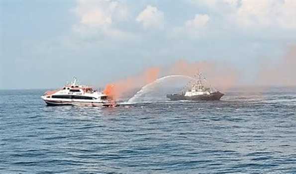 ICG conducts SAR exercise off Karaikal coast
