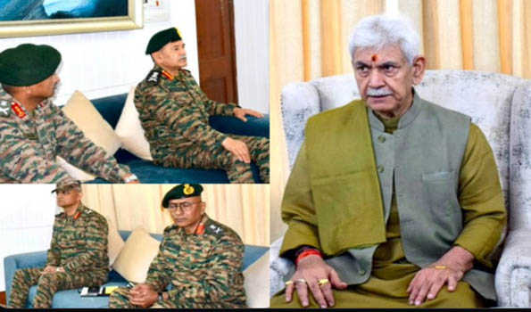 Every perpetrator and supporter of Pahalgam terror attack must be hunted: LG Sinha to Army Chief